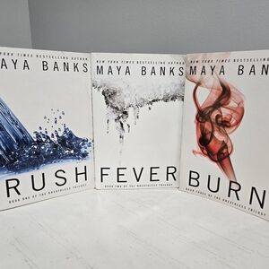 3 Maya Banks Breathless Trilogy Series Adult Romance Books